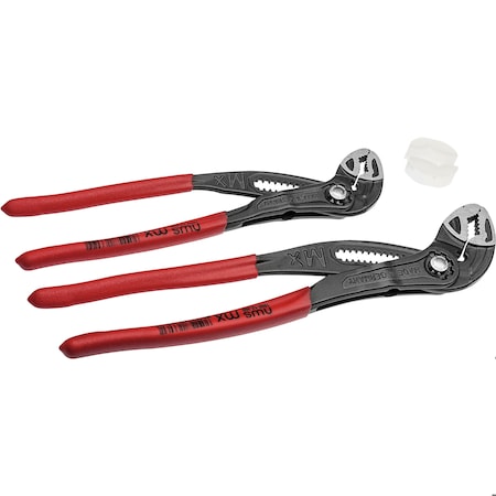 Nws Water Pump Plier Maxi MX 3 PC Set 10 in. & 12 in. w/Plastic Jaws 780